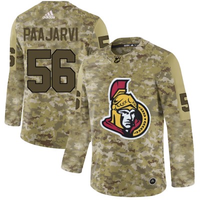 Adidas Ottawa Senators #56 Magnus Paajarvi Camo Authentic Stitched NHL Jersey